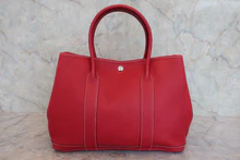 画像をギャラリービューアに読み込む, HERMES／エルメス ガーデンパーティPM ネゴンダ ルージュガランス □K刻印 トートバッグ 800030167
