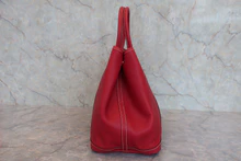 画像をギャラリービューアに読み込む, HERMES／エルメス ガーデンパーティPM ネゴンダ ルージュガランス □K刻印 トートバッグ 800030167
