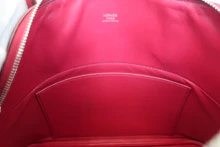 画像をギャラリービューアに読み込む, HERMES／エルメス ボリード31 ヴォーエプソン ルビー □N刻印 ショルダーバッグ 700100099
