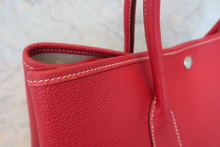 画像をギャラリービューアに読み込む, HERMES/エルメス ガーデンパーティPM ネゴンダ ルージュガランス □K刻印 トートバッグ 800030167
