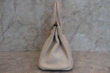 画像をギャラリービューアに読み込む, HERMES／エルメス バーキン30 トリヨンクレマンス ベトン A刻印 ハンドバッグ 700010118
