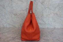 画像をギャラリービューアに読み込む, HERMES/エルメス ガーデンパーティPM ネゴンダ オレンジポピー □R刻印 トートバッグ 800020173