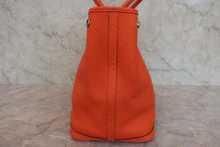画像をギャラリービューアに読み込む, HERMES/エルメス ガーデンパーティPM ネゴンダ オレンジポピー □R刻印 トートバッグ 800020173