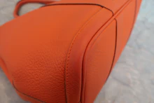 画像をギャラリービューアに読み込む, HERMES／エルメス ガーデンパーティPM ネゴンダ オレンジポピー □R刻印 トートバッグ 800020173
