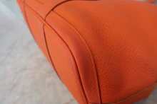 画像をギャラリービューアに読み込む, HERMES/エルメス ガーデンパーティPM ネゴンダ オレンジポピー □R刻印 トートバッグ 800020173