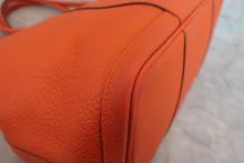 画像をギャラリービューアに読み込む, HERMES/エルメス ガーデンパーティPM ネゴンダ オレンジポピー □R刻印 トートバッグ 800020173
