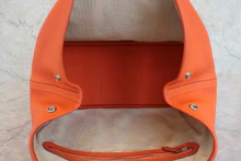 画像をギャラリービューアに読み込む, HERMES/エルメス ガーデンパーティPM ネゴンダ オレンジポピー □R刻印 トートバッグ 800020173