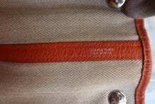 画像をギャラリービューアに読み込む, HERMES／エルメス ガーデンパーティPM ネゴンダ オレンジポピー □R刻印 トートバッグ 800020173
