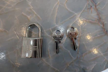 画像をギャラリービューアに読み込む, HERMES/エルメス ピコタンロックタッチGM トリヨンクレマンス/ヴォースイフト オレンジ/ルージュグレナ X刻印 ハンドバッグ 700110144