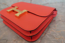 画像をギャラリービューアに読み込む, HERMES／エルメス コンスタンス3 ミニ ヴォーエプソン ローズジャイプール A刻印 ショルダーバッグ 700110170
