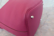 画像をギャラリービューアに読み込む, HERMES／エルメス ピコタンロックＭＭ トリヨンクレマンス トスカ □P刻印 ハンドバッグ 700100136
