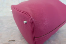 画像をギャラリービューアに読み込む, HERMES/エルメス ピコタンロックMM トリヨンクレマンス トスカ □P刻印 ハンドバッグ 700100136