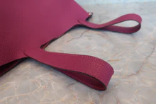 画像をギャラリービューアに読み込む, HERMES／エルメス ピコタンロックＭＭ トリヨンクレマンス トスカ □P刻印 ハンドバッグ 700100136
