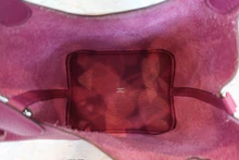 画像をギャラリービューアに読み込む, HERMES／エルメス ピコタンロックＭＭ トリヨンクレマンス トスカ □P刻印 ハンドバッグ 700100136
