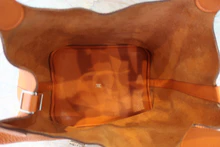 画像をギャラリービューアに読み込む, HERMES／エルメス ピコタンロックGM トリヨンクレマンス オレンジ □P刻印 ハンドバッグ 700100098
