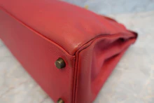 画像をギャラリービューアに読み込む, HERMES/エルメス ケリー32 クシュベル ルージュヴィフ ショルダーバッグ 600120307