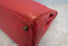 画像をギャラリービューアに読み込む, HERMES/エルメス ケリー32 クシュベル ルージュヴィフ ショルダーバッグ 600120307