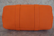 画像をギャラリービューアに読み込む, HERMES／エルメス ガーデンパーティPM ネゴンダ オレンジ □R刻印 トートバッグ 800030108
