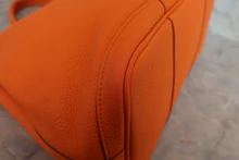 画像をギャラリービューアに読み込む, HERMES／エルメス ガーデンパーティPM ネゴンダ オレンジ □R刻印 トートバッグ 800030108
