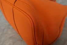 画像をギャラリービューアに読み込む, HERMES／エルメス ガーデンパーティPM ネゴンダ オレンジ □R刻印 トートバッグ 800030108
