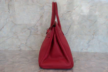 画像をギャラリービューアに読み込む, HERMES/エルメス バーキン30 トゴ ルージュガランス □M刻印 ハンドバッグ 700060284