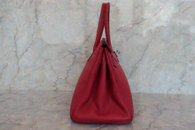 画像をギャラリービューアに読み込む, HERMES／エルメス バーキン30 トゴ ルージュガランス □M刻印 ハンドバッグ 700060284
