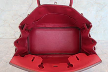 画像をギャラリービューアに読み込む, HERMES/エルメス バーキン30 トゴ ルージュガランス □M刻印 ハンドバッグ 700060284