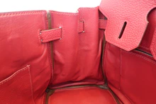 画像をギャラリービューアに読み込む, HERMES／エルメス バーキン30 トゴ ルージュガランス □M刻印 ハンドバッグ 700060284
