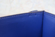 画像をギャラリービューアに読み込む, HERMES/エルメス コンスタンス3 24 ヴォーエプソン ブルーエレクトリック □O刻印 ショルダーバッグ 800010009