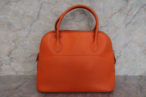 HERMES／エルメス ボリード31 ヴォーガリバー オレンジ ショルダーバッグ 600120038