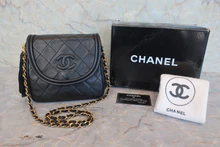 画像をギャラリービューアに読み込む, CHANEL/シャネル マトラッセフリンジチェーンショルダーバッグ ラムスキン ブラック/ゴールド金具 ショルダーバッグ 800020112
