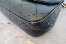 画像をギャラリービューアに読み込む, CHANEL/シャネル マトラッセフリンジチェーンショルダーバッグ ラムスキン ブラック/ゴールド金具 ショルダーバッグ 800020112