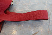 画像をギャラリービューアに読み込む, HERMES/エルメス ピコタンロックMM トリヨンクレマンス ルージュカザック X刻印 ハンドバッグ 700100141