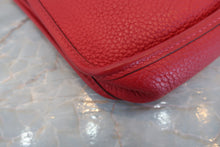 画像をギャラリービューアに読み込む, HERMES/エルメス ピコタンロックMM トリヨンクレマンス ルージュカザック X刻印 ハンドバッグ 700100141