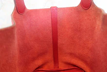 画像をギャラリービューアに読み込む, HERMES／エルメス ピコタンロックＭＭ トリヨンクレマンス ルージュカザック X刻印 ハンドバッグ 700100141
