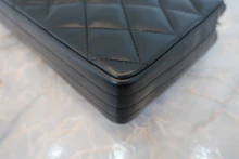 画像をギャラリービューアに読み込む, CHANEL/シャネル マトラッセチェーンショルダーバッグ ラムスキン ブラック/ゴールド金具 ショルダーバッグ 800030212