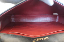 画像をギャラリービューアに読み込む, CHANEL/シャネル マトラッセチェーンショルダーバッグ ラムスキン ブラック/ゴールド金具 ショルダーバッグ 800030212