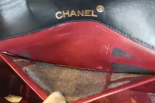 画像をギャラリービューアに読み込む, CHANEL/シャネル マトラッセチェーンショルダーバッグ ラムスキン ブラック/ゴールド金具 ショルダーバッグ 800030212
