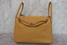 画像をギャラリービューアに読み込む, HERMES/エルメス リンディ34 トリヨンクレマンス カリー □L刻印 ショルダーバッグ 700110140