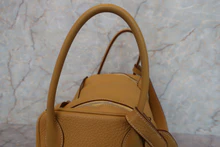 画像をギャラリービューアに読み込む, HERMES／エルメス リンディ34 トリヨンクレマンス カリー □L刻印 ショルダーバッグ 700110140
