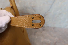 画像をギャラリービューアに読み込む, HERMES/エルメス リンディ34 トリヨンクレマンス カリー □L刻印 ショルダーバッグ 700110140