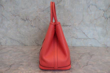 画像をギャラリービューアに読み込む, HERMES/エルメス ガーデンパーティTPM ヴォーエプソン ローズジャイプール A刻印 トートバッグ 800030192