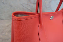 画像をギャラリービューアに読み込む, HERMES/エルメス ガーデンパーティTPM ヴォーエプソン ローズジャイプール A刻印 トートバッグ 800030192