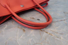 画像をギャラリービューアに読み込む, HERMES/エルメス ガーデンパーティTPM ヴォーエプソン ローズジャイプール A刻印 トートバッグ 800030192