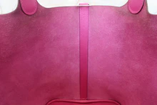 画像をギャラリービューアに読み込む, HERMES/エルメス ピコタンロックMM トレサージュ ヴォーエプソン マグノリア/ブルーサフィール/クレ C刻印 ハンドバッグ 700030191