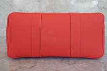 画像をギャラリービューアに読み込む, HERMES／エルメス ガーデンパーティPM ネゴンダ ルージュピヴォワンヌ R刻印 トートバッグ 800030181
