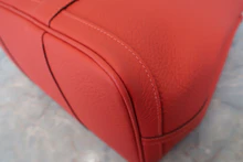 画像をギャラリービューアに読み込む, HERMES/エルメス ガーデンパーティPM ネゴンダ ルージュピヴォワンヌ R刻印 トートバッグ 800030181