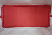 画像をギャラリービューアに読み込む, HERMES/エルメス ガーデンパーティPM ネゴンダ ルージュピヴォワンヌ R刻印 トートバッグ 800030181