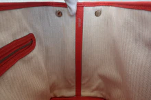 画像をギャラリービューアに読み込む, HERMES/エルメス ガーデンパーティPM ネゴンダ ルージュピヴォワンヌ R刻印 トートバッグ 800030181