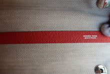 画像をギャラリービューアに読み込む, HERMES／エルメス ガーデンパーティPM ネゴンダ ルージュピヴォワンヌ R刻印 トートバッグ 800030181
